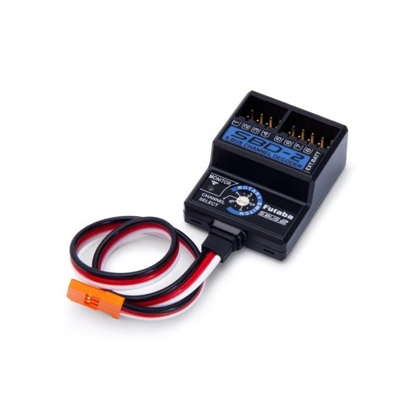 Futaba 027031 SBD-2 S.BUS Decoder 8ch [00107045-1]