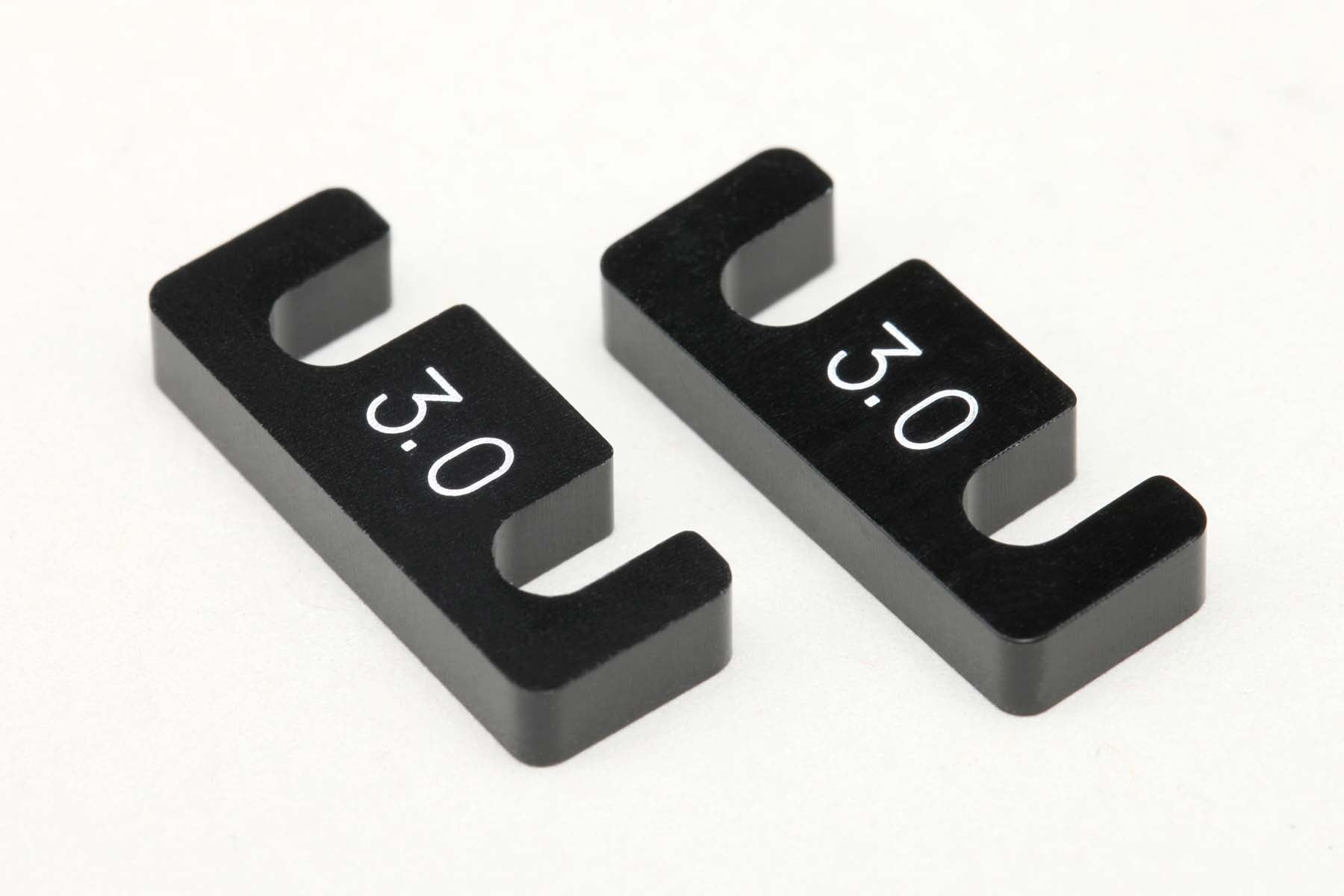 (PO OCT 2025) Yokomo MD-302S30-3 Aluminum Rear Bulkhead Spacer