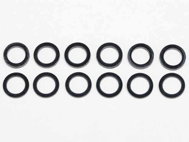 YOKOMO MS-009S [MS1.0] Suspension Ball Cap Spacer (1.0/1.5mm, 6 pieces each) - BanzaiHobby