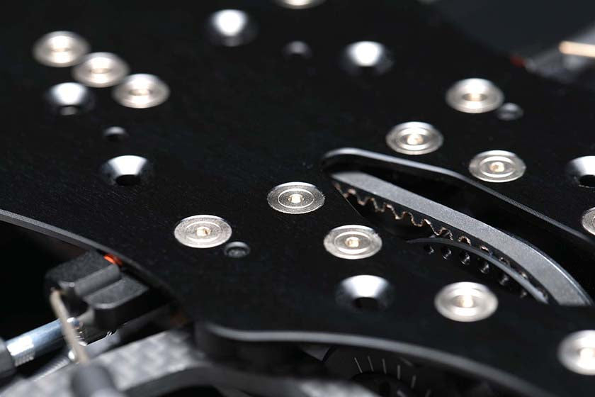 Yokomo MS-SSA20 Screw Set (120°/31 pieces) for MS2.0AL Chassis Only, High-Precision Machined Steel