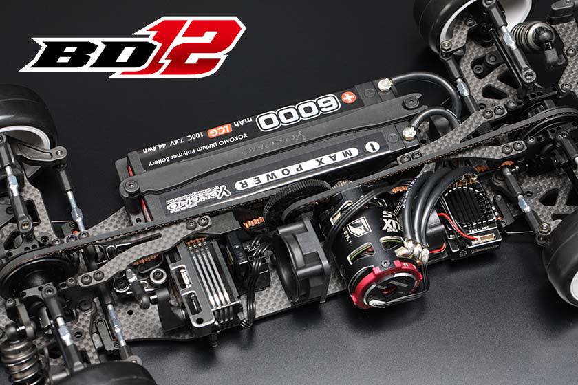 Yokomo MSR-BD12-1 Master Speed BD12 Graphite Chassis