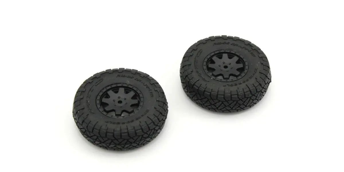 Kyosho MXTH001B Pre-bonded Tire & Wheel Set (2 pieces) Toyota 4Runner