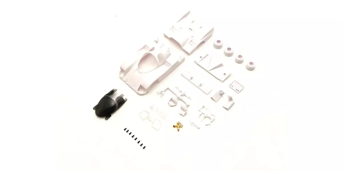 Kyosho MZN233 Porsche 962 C LH White Body Set (with Wheels)