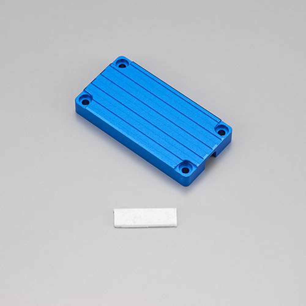 Ko Propo 35053 Reverse lead bottom case Blue (for Grasper2 / one10X) - BanzaiHobby