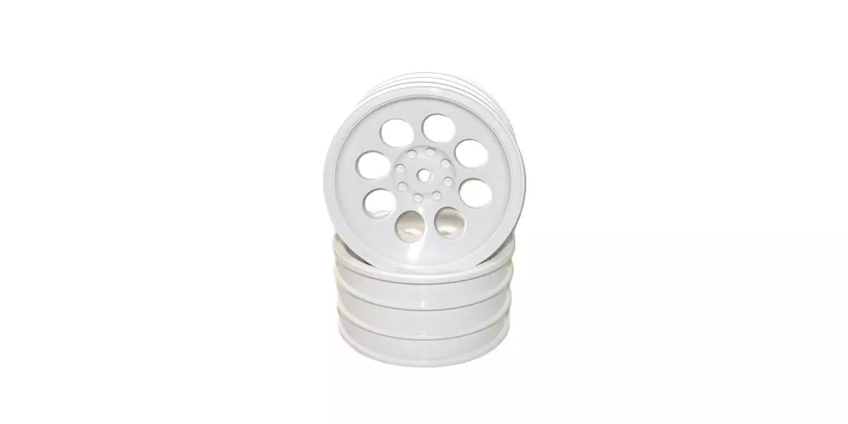 Kyosho OTH249W 8Hole 50mm Wheels (Front/White/2pcs/Optima Mid)