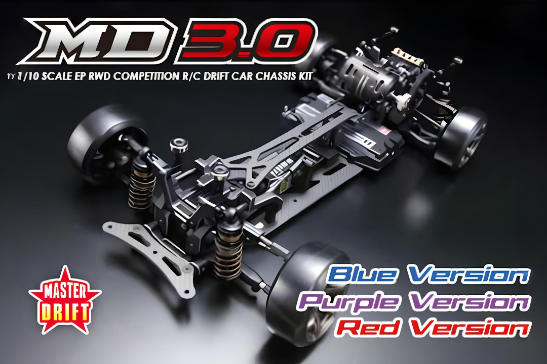 [PO AUG 2025] Yokomo MDR-030R Master Drift MD3.0 Red Version