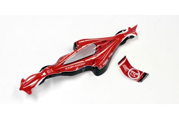 Kyosho DRB001R Body Set(G-ZERO Red/pre-painted) - BanzaiHobby