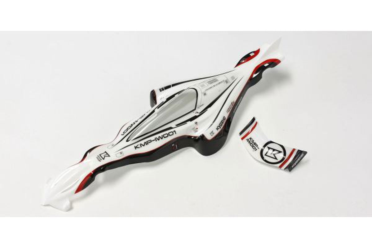 Kyosho DRB001W Body Set(G-ZERO White/pre-painted) - BanzaiHobby