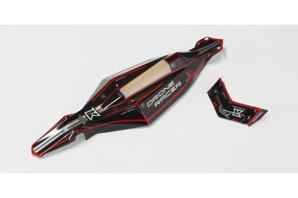 Kyosho DRB002BK Body Set(ZEPHYR Black/pre-painted) - BanzaiHobby