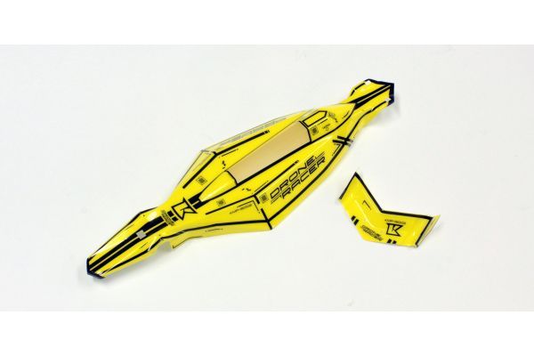 Kyosho DRB002Y Body Set(ZEPHYR Yellow/pre-painted) - BanzaiHobby