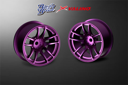 OVERDOSE BB-RW-013 VALINO N820S Aluminium Wheel 26mm (Purple/OFF+7)