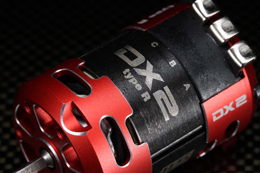 Yokomo RPM-D2155RR DX2 Type-R Brushless Motor 15.5T (Red) Drift Performance (12.5x7.25x24)