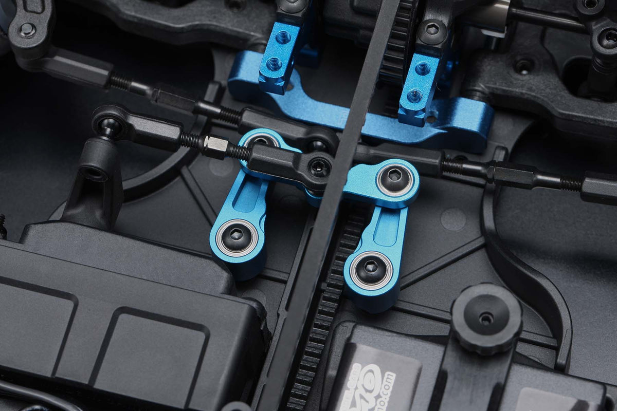 (PO SEP 2026) Yokomo RS-202A Aluminum Bell Crank (LR) / Center Link
