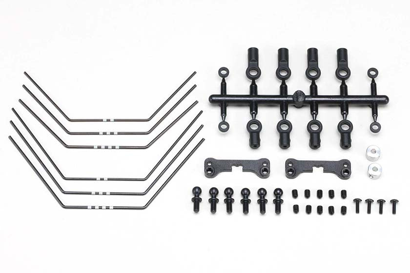 YOKOMO RS-412 Front/Rear Sway bar set for RS1.0