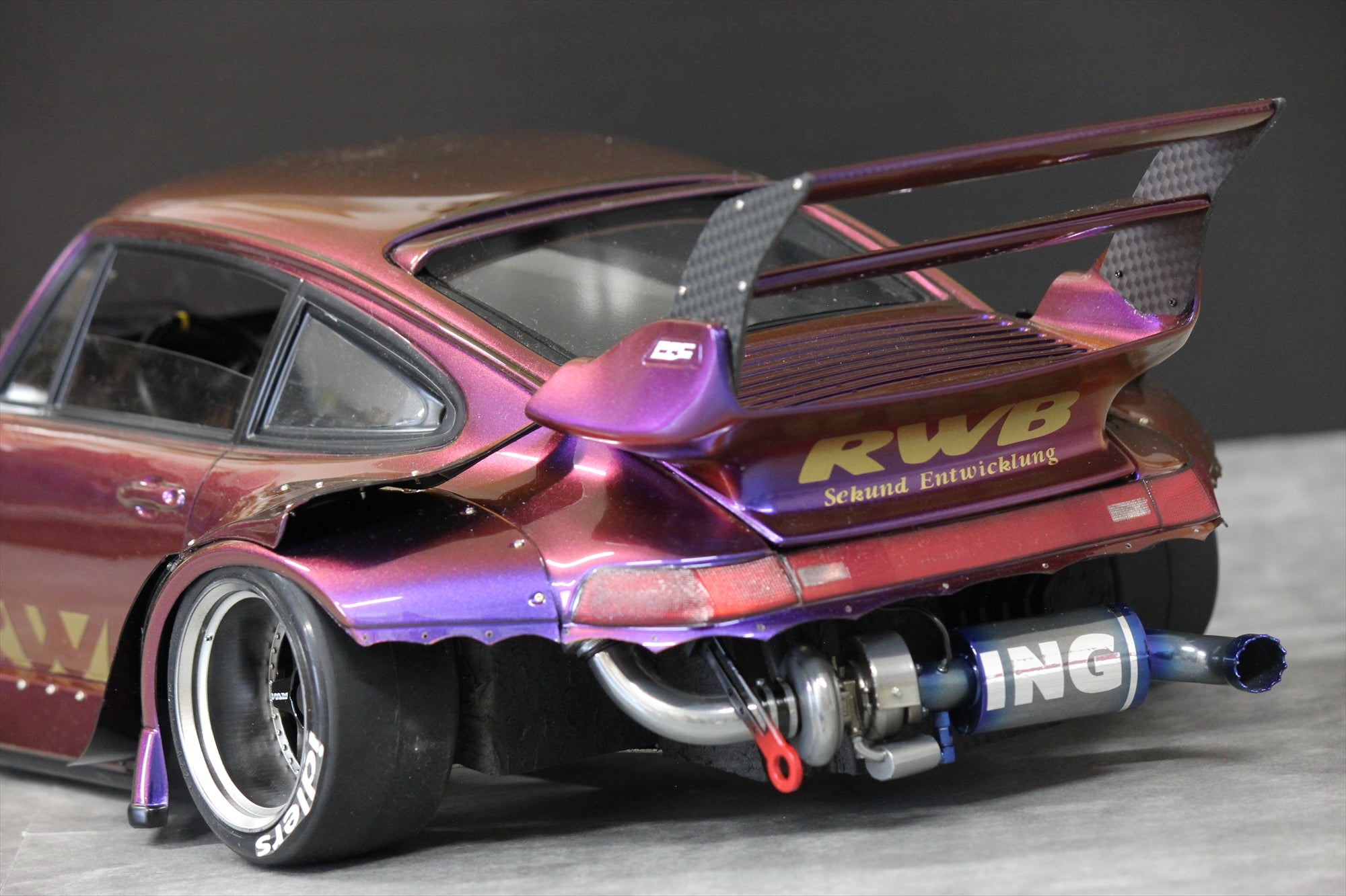 Pandora RC APA-1540 RWB rotana Muffler Set - BanzaiHobby