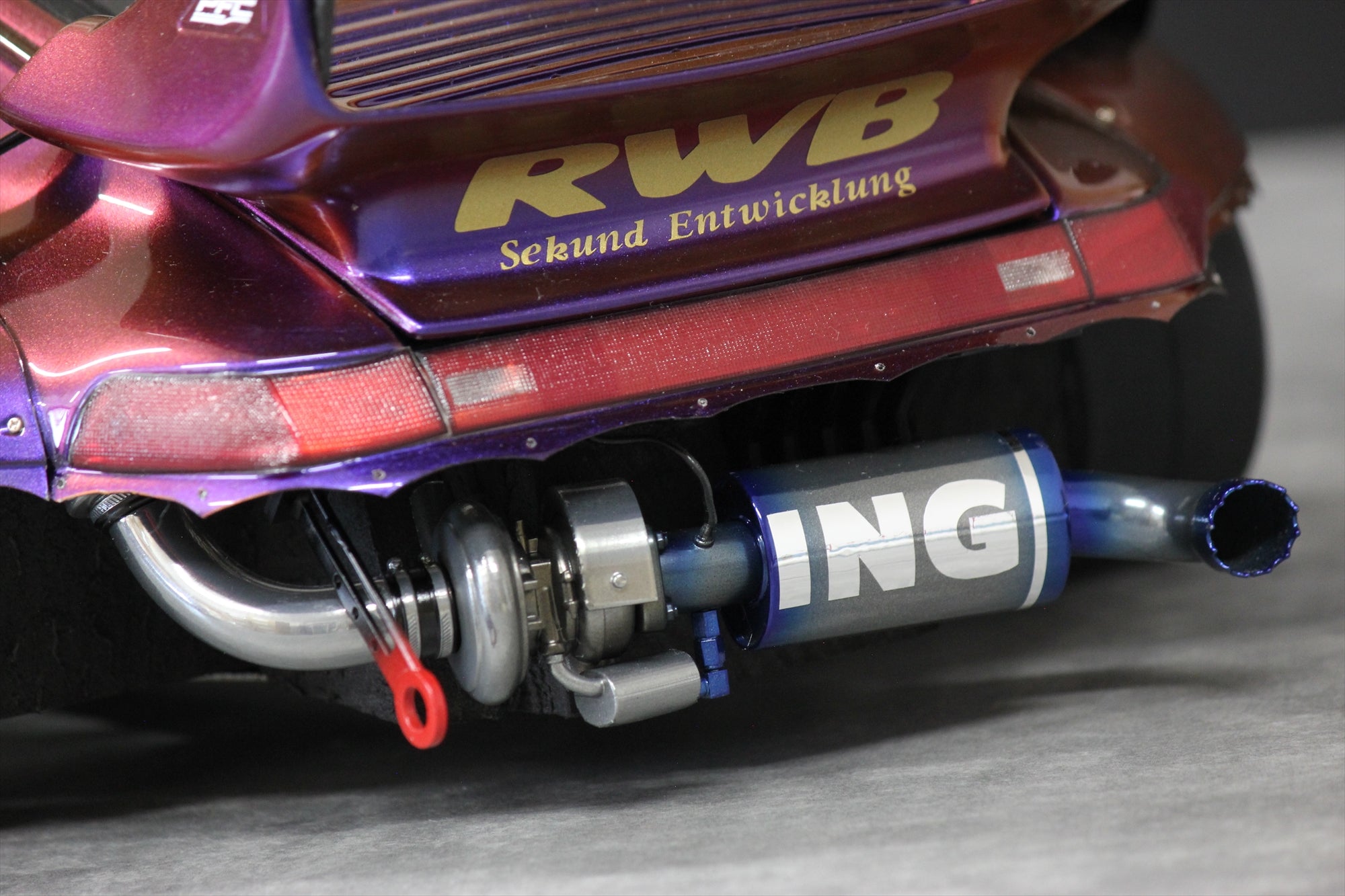 Pandora RC APA-1540 RWB rotana Muffler Set - BanzaiHobby