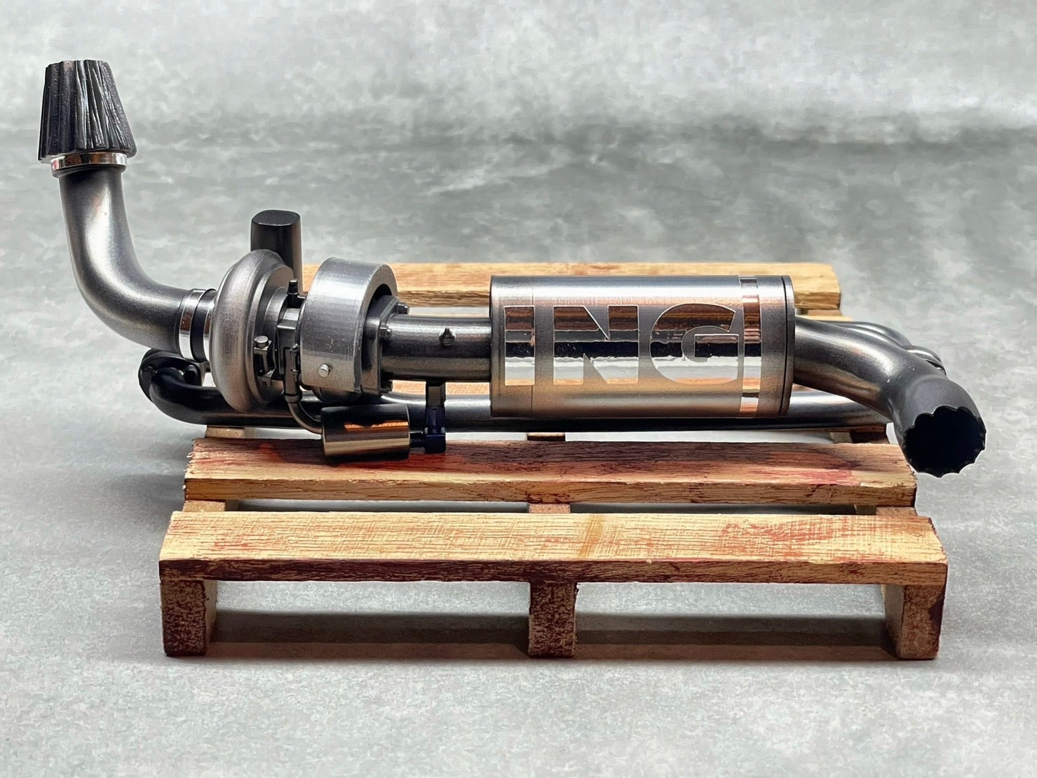 Pandora RC APA-1540 RWB rotana Muffler Set - BanzaiHobby