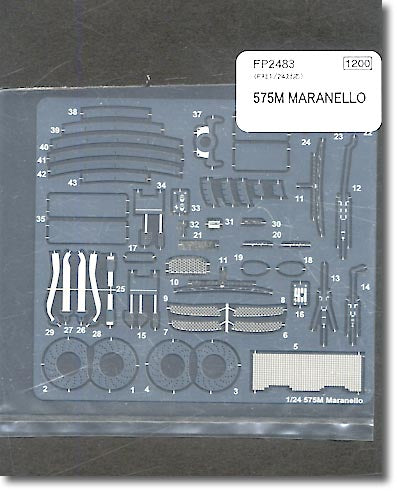 Studio27 FP2483 1/24 Ferrari 575M Maranello Grade Up Parts - BanzaiHobby
