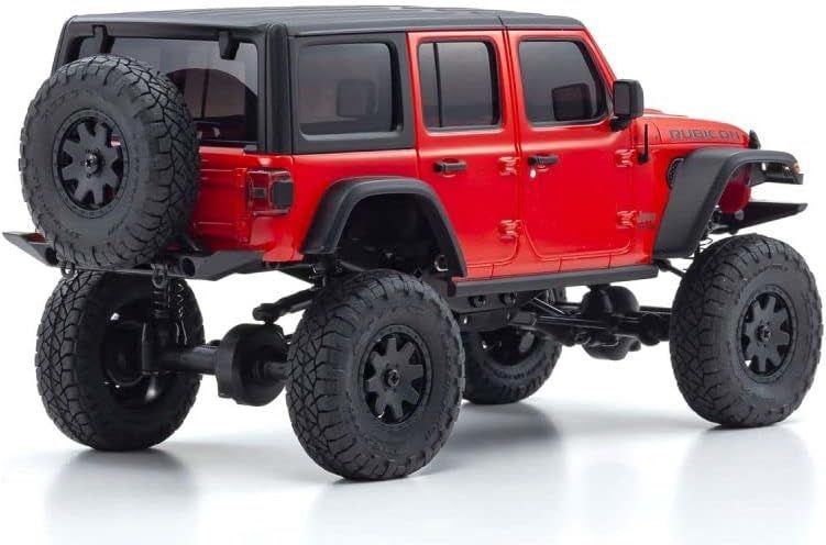 Kyosho 32521R MX-01 r/s Jeep Wrangler Rubicon Red - BanzaiHobby