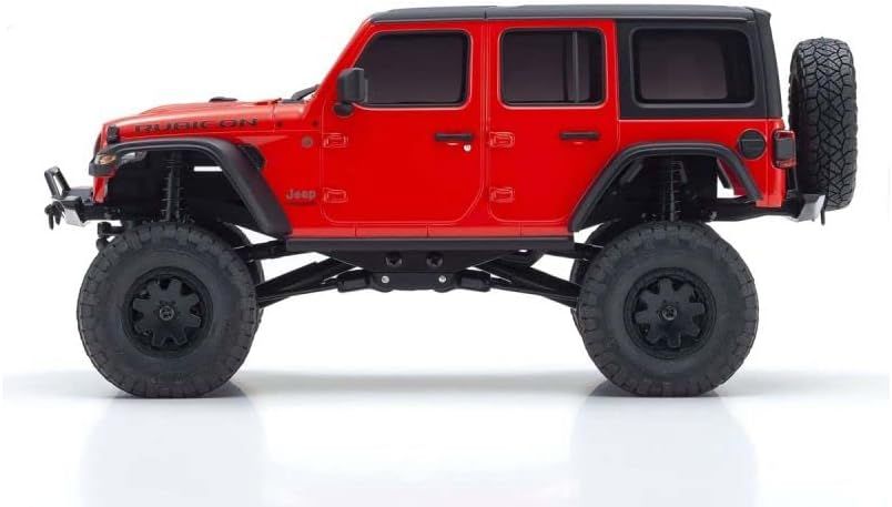 Kyosho 32521R MX-01 r/s Jeep Wrangler Rubicon Red - BanzaiHobby