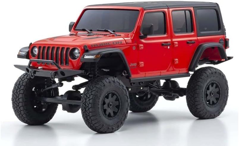 Kyosho 32521R MX-01 r/s Jeep Wrangler Rubicon Red - BanzaiHobby