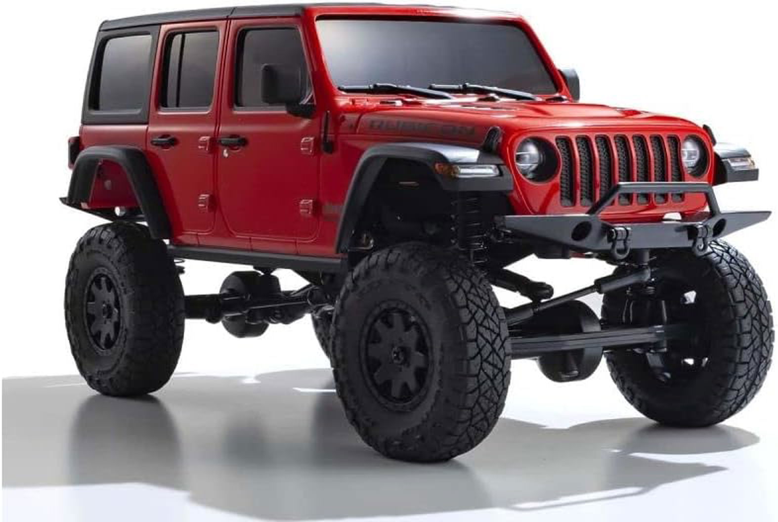 Kyosho 32521R MX-01 r/s Jeep Wrangler Rubicon Red - BanzaiHobby