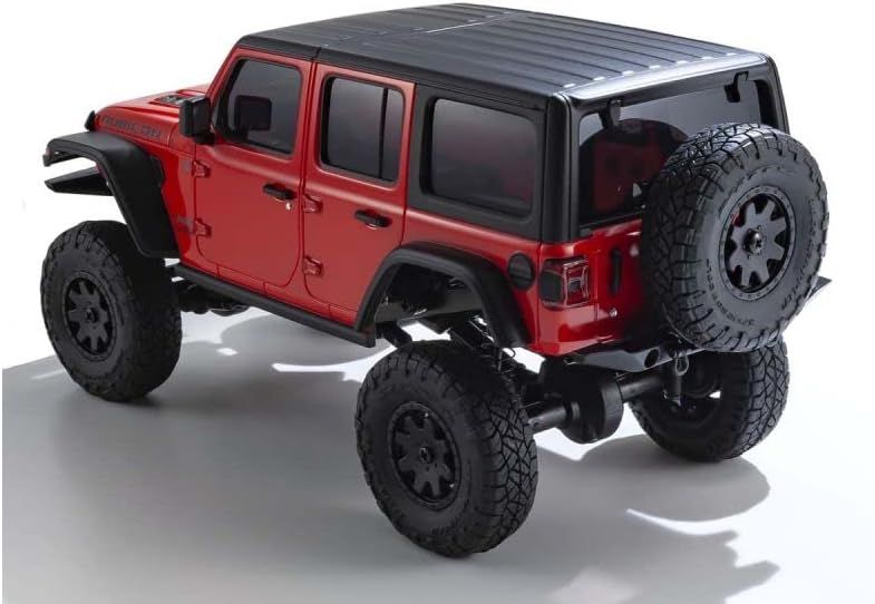 Kyosho 32521R MX-01 r/s Jeep Wrangler Rubicon Red - BanzaiHobby