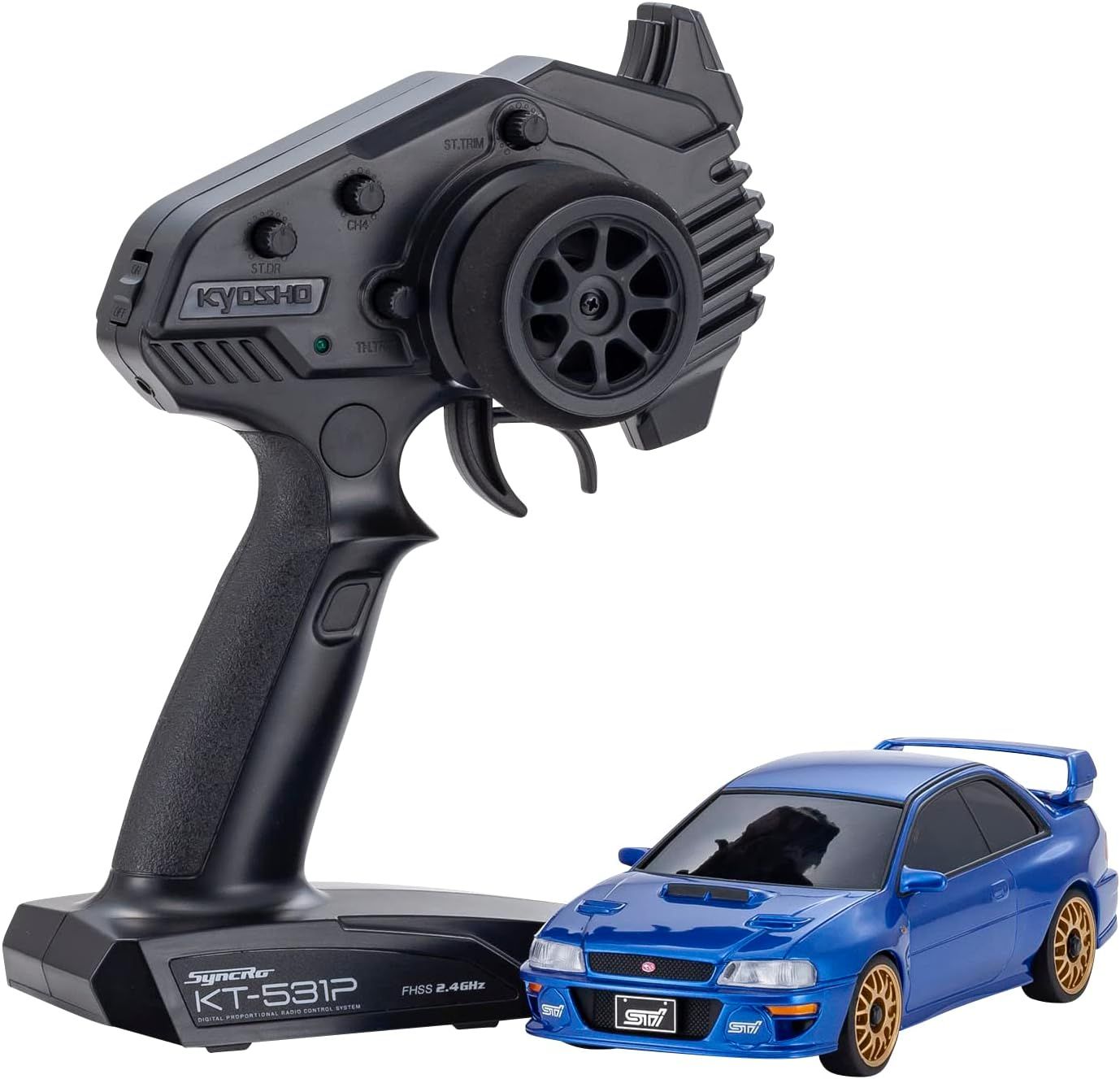 Kyosho 32627BL MA-020 r/s Subaru Impreza 22B-STi Blue - BanzaiHobby