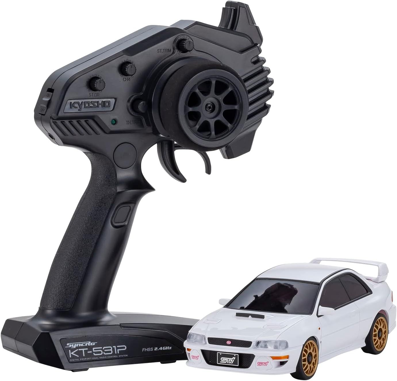 Kyosho 32627W MA-020 r/s Subaru Impreza 22B-STi White - BanzaiHobby