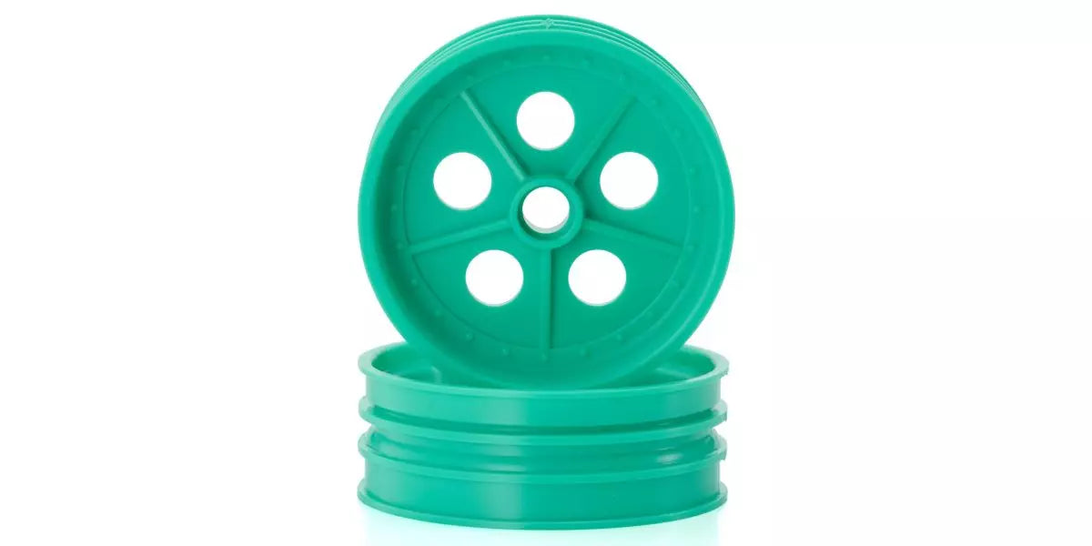 Kyosho SCH007GR Front Wheel (Peppermint Green/2 pieces/85WC Tomahawk)