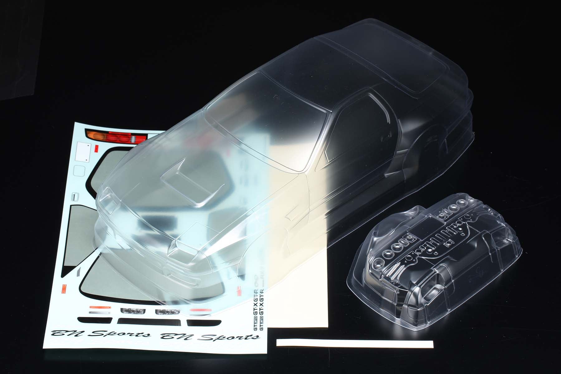 Yokomo SD-FCBNB BN Sports Mazda FC RX-7 Body Set for Drifting