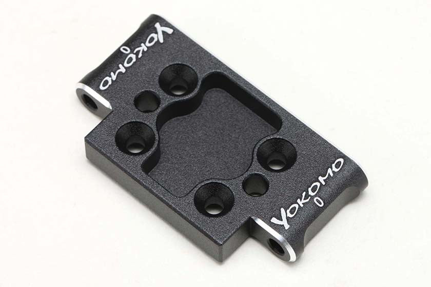 Yokomo SO-300FLA Front Lower Suspension Mount (0/Up +1mm/Aluminum) for RO2.0/SO3.0