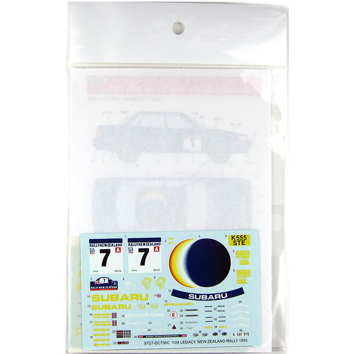 Studio27 DC756C 1/24 Subaru Legacy RS '93 New Zealand Rally - BanzaiHobby