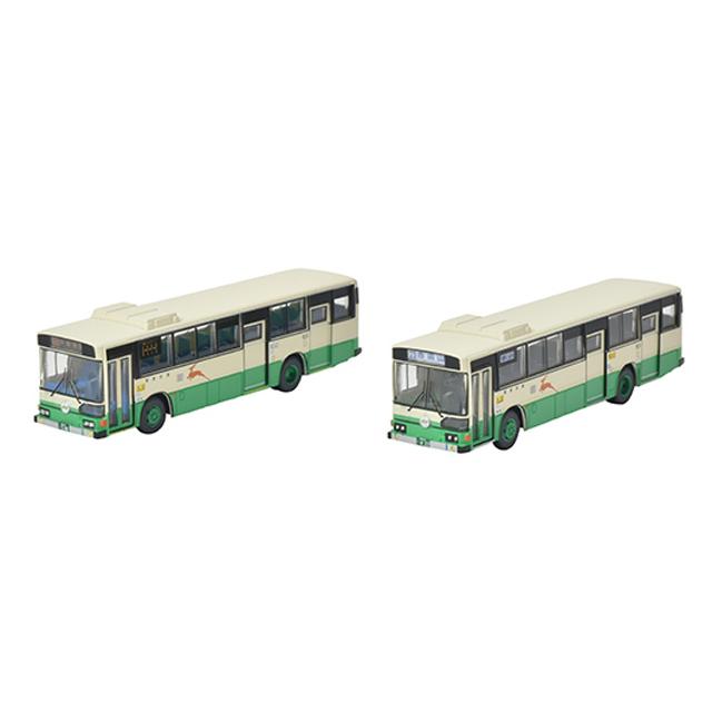 TOMYTEC The Bus Collection Nara Kotsu 80th Anniversary 2 Bus Set (N scale) - BanzaiHobby