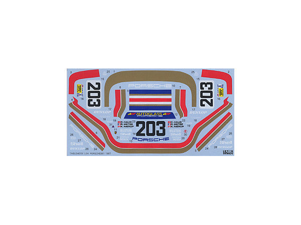 Tabu Design TABU24019 1/24 Porsche 961 Rothmans LM 1987 (for Tamiya) - BanzaiHobby