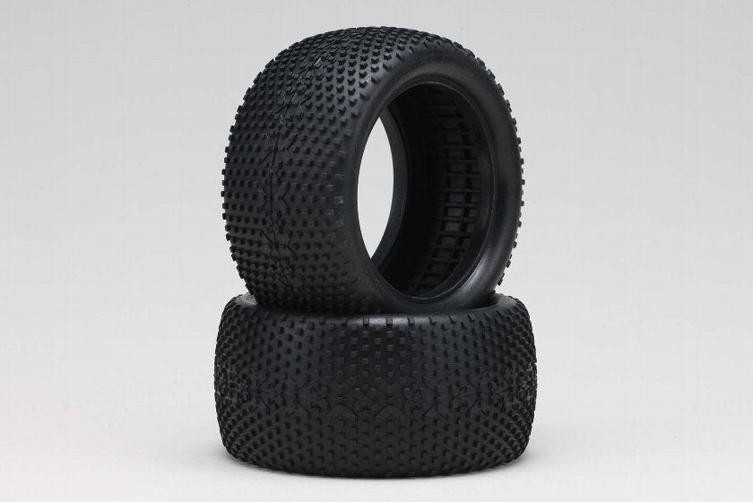 Yokomo TR-62 Square pin Rear tires for RO1.0 (2pcs) - BanzaiHobby
