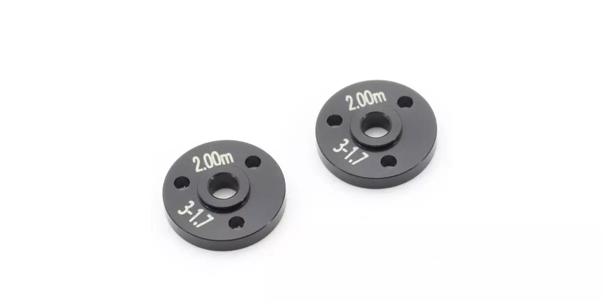 Kyosho W5312-08 Damper Piston (DC13/2.0-370/2 pieces) - BanzaiHobby