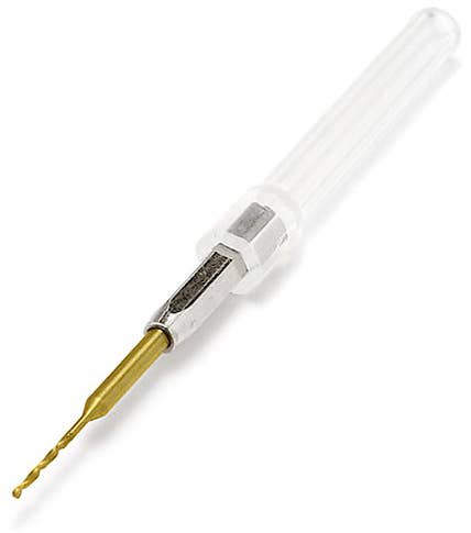 Wave HT739 Individual Precision Drill for HG Quick Change Pinvise (diameter 0.9mm) - BanzaiHobby