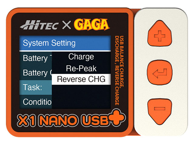 HiTEC 44362 X1 NANO USB + (GAGA Ver.) - BanzaiHobby