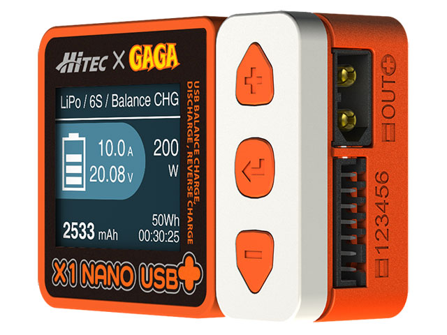 HiTEC 44362 X1 NANO USB + (GAGA Ver.) - BanzaiHobby