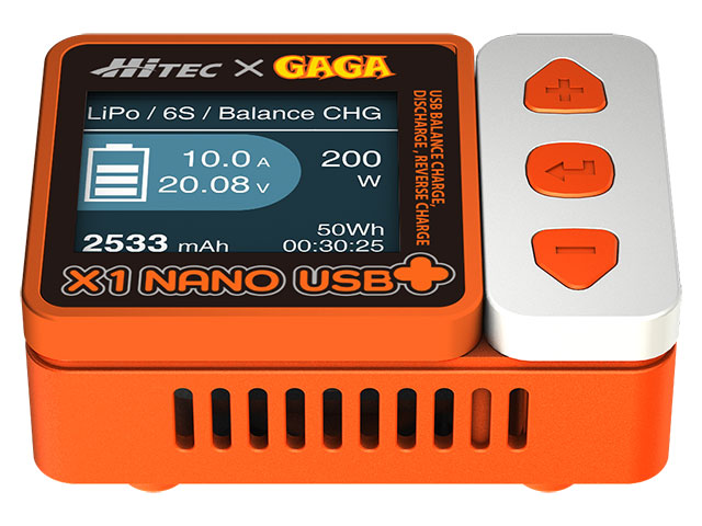 HiTEC 44362 X1 NANO USB + (GAGA Ver.) - BanzaiHobby