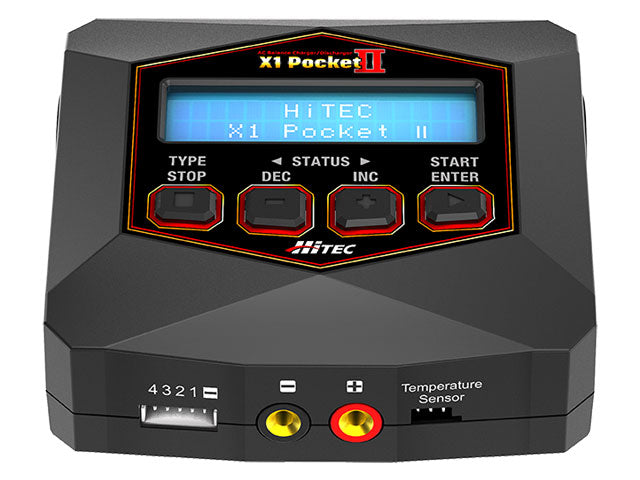 HiTEC 44306-BLK X1 Pocket II