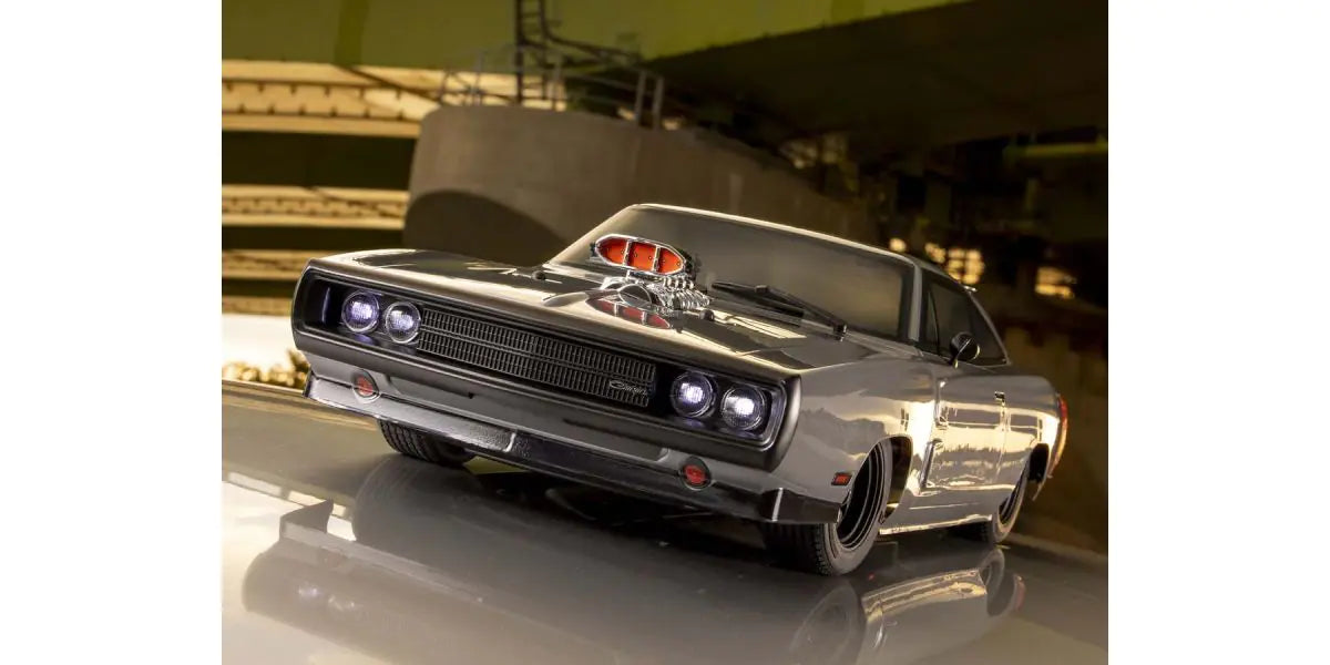 Kyosho 34492T1C FAZER Mk2 FZ02L VE Series Readyset 1970 Dodge Charger Supercharged VE Gray