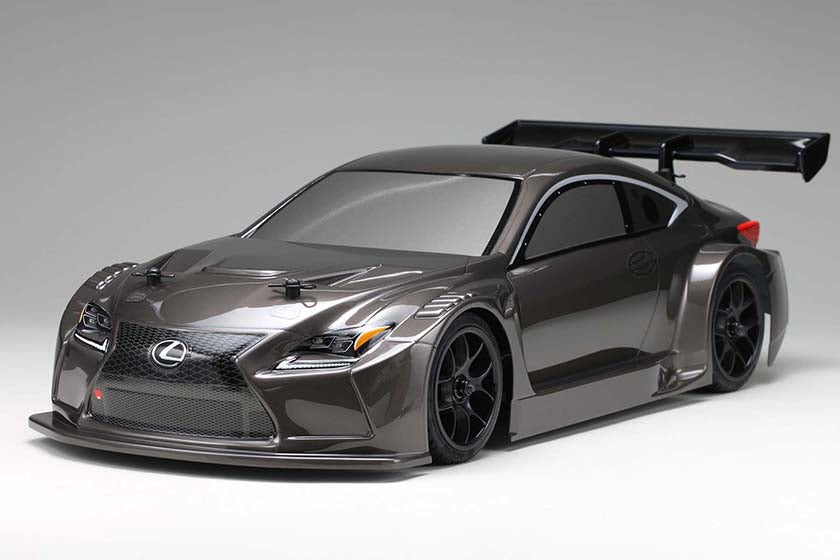 Yokomo SP-LFGT3B LEXUS RCF GT3 Clear Lexan Body Set (with Light/Window Decal) - BanzaiHobby