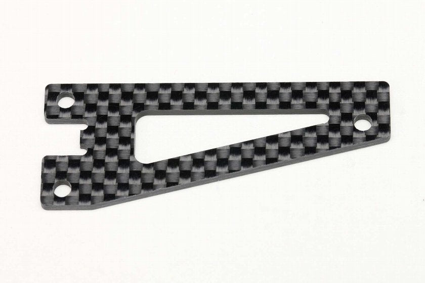 (PO FEB 2026) Yokomo YZ-203PLG1 Graphite Servo Mount Plate for Works'91 TeamSpec - BanzaiHobby