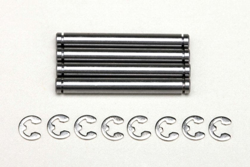 [PO SEP 2024] Yokomo ZB-009O Front outer suspension arm pin (4 pieces) for YZ-834B Dogfighter