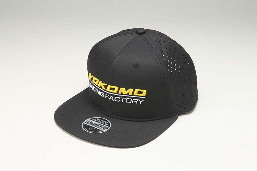 Yokomo ZC-A23BG Factory Team Cap, Black/Gray
