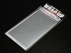 0005-13 REAL 3DSilver Grill Decal  130x75mm (Heavy Mesh)