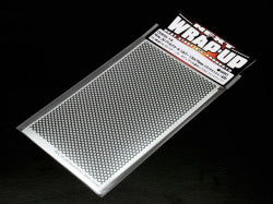 0005-15 REAL 3DSilver Grill Decal 130x75mm (Punch Mesh Heavy)