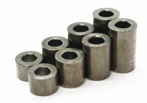 0036-44 Spacers 3mm in dia Chrome (4/6/8/10mm) 2pc E